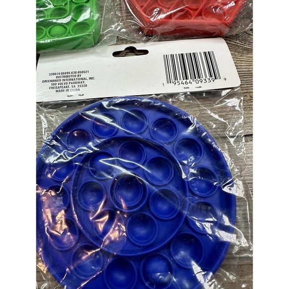 Push Popit Lot New Silicone Sensory Fidget Toy Bubble Poppers Stress Relief‎ 3+ - Picture 8 of 13
